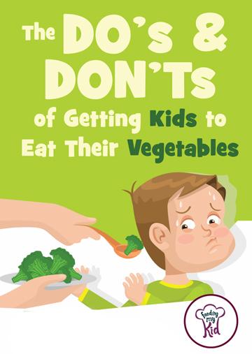 This infographic on the do's and don'ts of how to get kids to eat vegetables will help guide you on your way to transforming your picky eater into a happy, adventurous eater who isn’t afraid of a stick of celery.