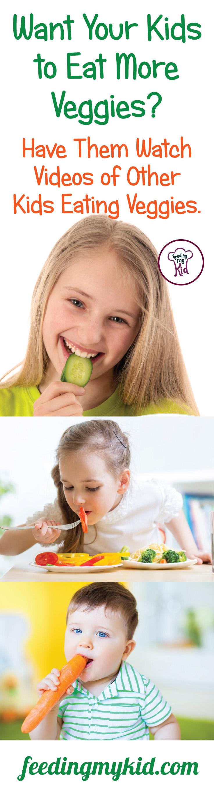 This is a must share! Do you want your kids to develop healthy eating habits? Have them watch other kids eat veggies. Find out how it works here! Stop picky eating in its tracks! Feeding My Kid is a website for parents, filled with all the information you need about how to raise your kids, from healthy tips to nutritious recipes. #parenting #healthyeatinghabits #pickyeating