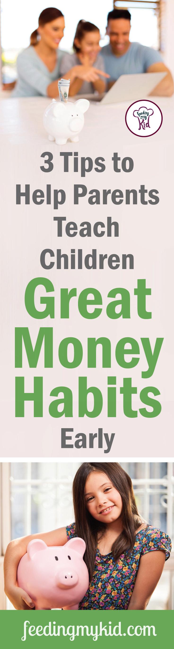 This is a must pin! Teaching kids about money doesn’t have to be compliacted. Teaching financial literacy at a young age is easier than you think. Find out how here! Feeding My Kid is a website for parents, filled with all the information you need about how to raise your kids, from healthy tips to nutritious recipes. #money #parenting #teachingkidsmoney