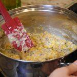 Cooking-a-healthy-corn-casserole-with-Chia-Seeds