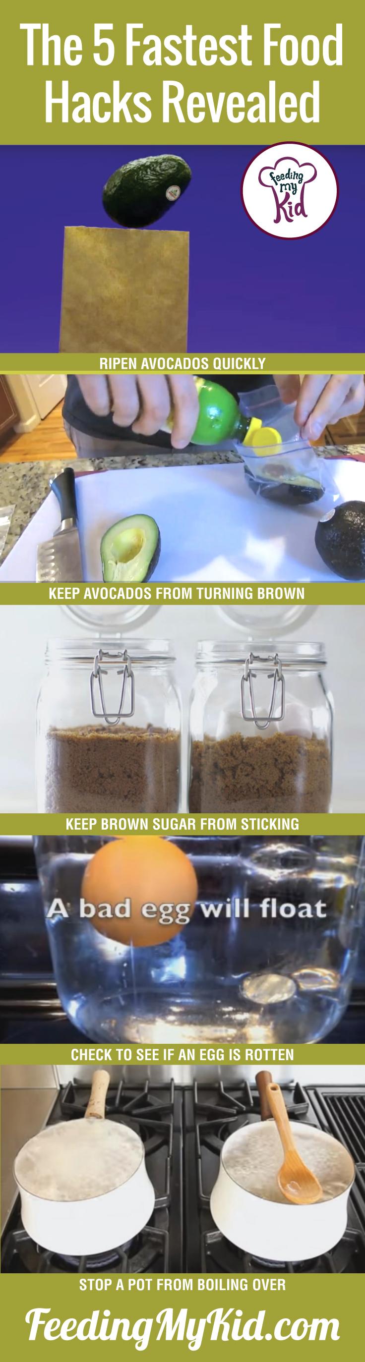 Save time, money, and your sanity with these easy food hacks everyone should know.