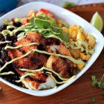 Grilled Tilapia Bowls with Chipotle Avocado Crema Gluten Free Recipe