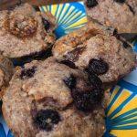 Lemon Blueberry Yogurt Healthy Muffins