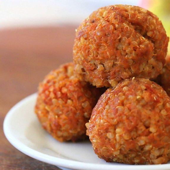 Quinoa beef meatballs Recipe