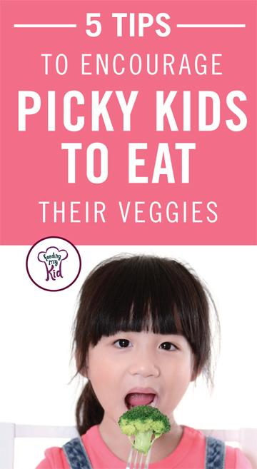 Picky Eating Tips to Encourage Kids to Eat Their Veggies