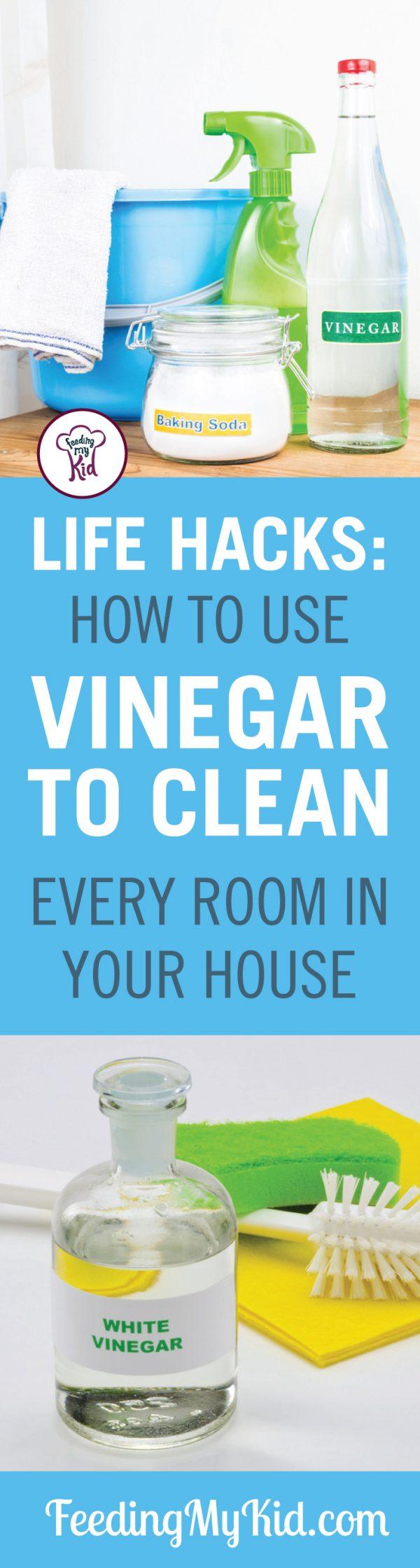 Cleaning with Vinegar. Tips and Hacks to Use In Your House