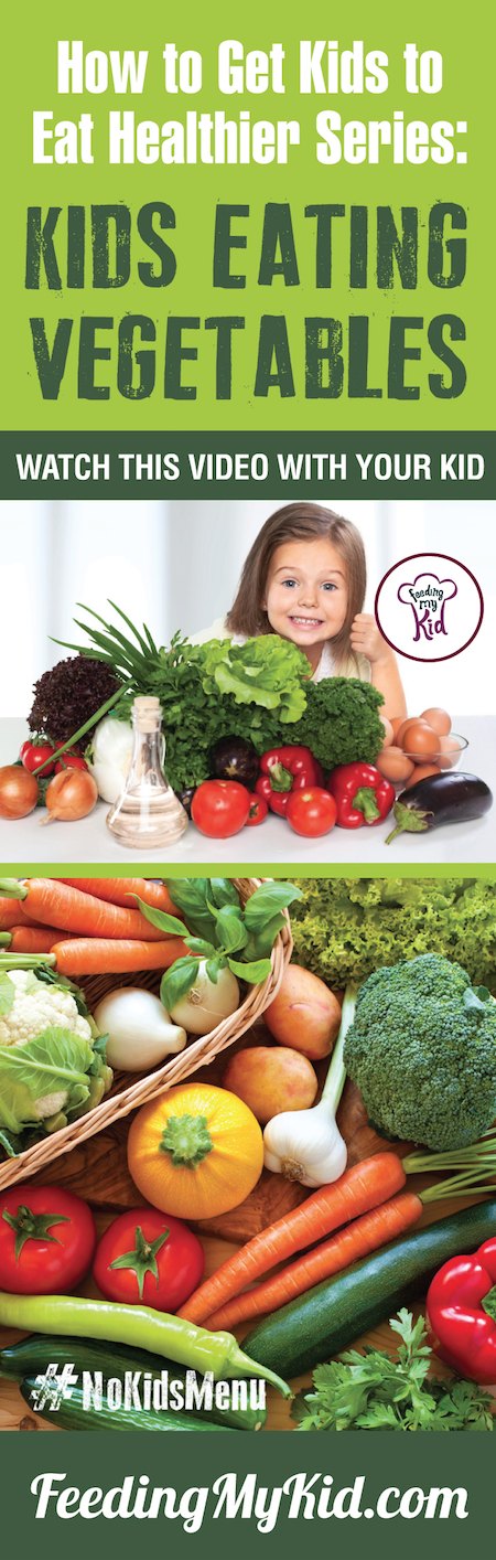 This is a must share! Vegetables for kids! Want your kids to eat vegetables? Teach your kids how to eat more vegetables and fruits. Watch these videos with your kids of children eating veggies and fruits and get your kids to eat veggies and fruits. Find out how it works here. Feeding My Kid is a filled with all the information you need about how to raise your kids, from healthy tips to nutritious recipes. #pickyeating #getkidstoeat #vegetables #nokidsmenu