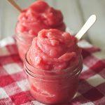 5 Minute Watermelon Strawberry Sorbet Recipe