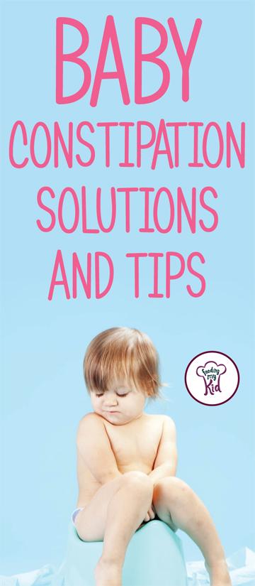 Baby Constipation Solutions and Tips