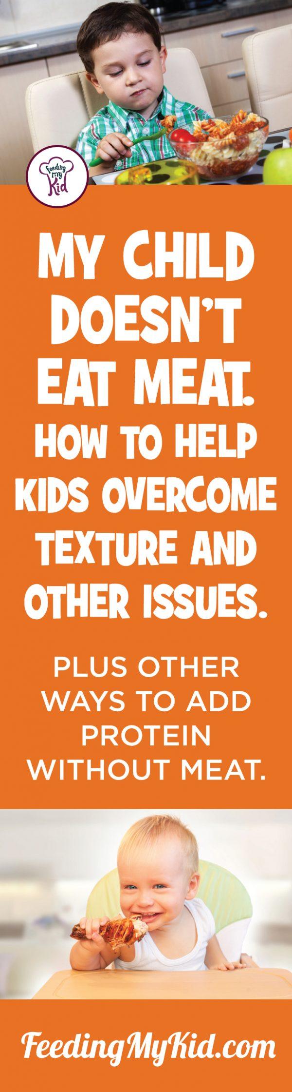 Picky Eating. How To Help Kids Texture.