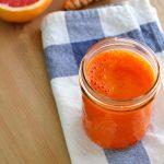 Ginger, Carrot, Turmeric And Grapefruit Juice Recipe