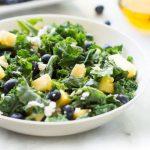Kale Blueberry Pineapple Salad Recipe