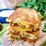 Taco Grilled Cheese Sandwich Recipe
