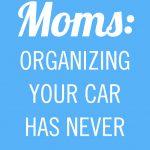 Moms, Organizing Your Car Has Never Been Easier!