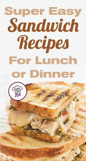Try these great tasting easy sandwich recipes! They’re perfect for any occasion. Feeding My Kid is filled with all the information you need about how to raise your kids, from healthy tips to nutritious recipes. #FeedingMyKid #sandwichrecipes #lunch #recipes