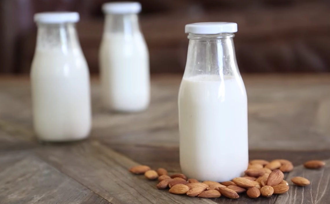 You won't believe how easy it is to make homemade almond milk! And, saves you money! Three easy steps and you have your very own almond milk.