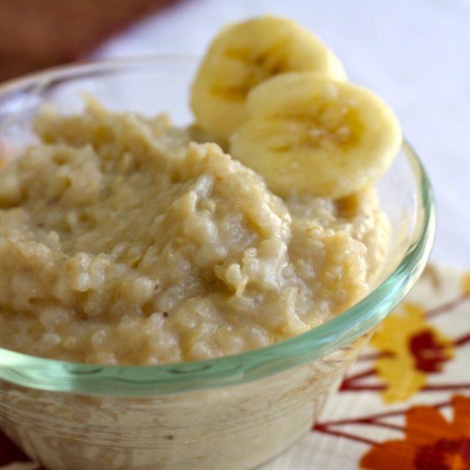 Banana Brown Rice For Baby And Toddler