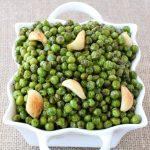 Brown Butter And Garlic Roasted Peas