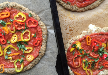 A vegan cauliflower pizza crust that passes the fold test? Impossible. I thought so too until I added the arrowroot starch to this recipe.