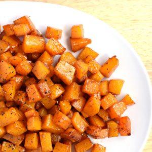 Cinnamon Maple Roasted Squash