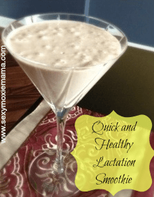 Quick And Healthy Lactation Smoothie