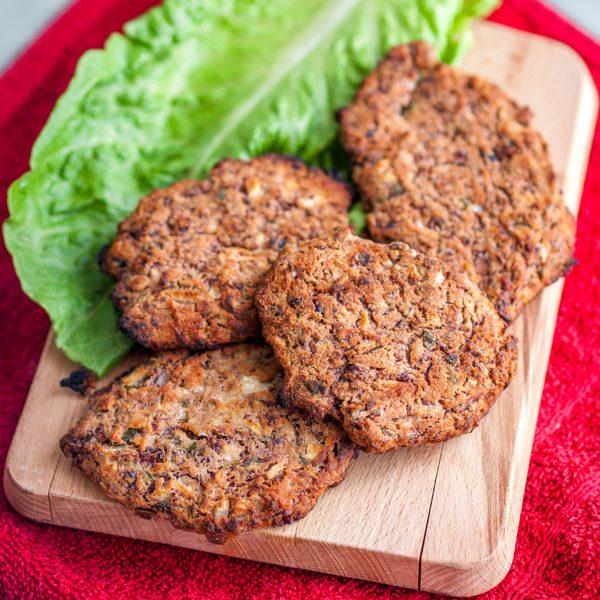 Red Kidney Bean Veggie Burgers