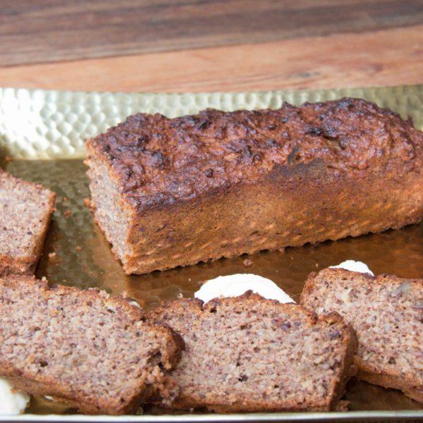 Banana Bread With Dates, Figs, and Chia Seeds (No Added Sugar!)
