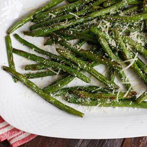 Roasted Parmesan Green Beans