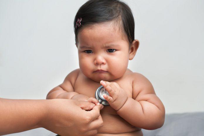 Can Babies be Fat? Are you worried about an overweight baby? Studies show 85% BMI weight or higher in babies can predict obesity as early as 6 months old.