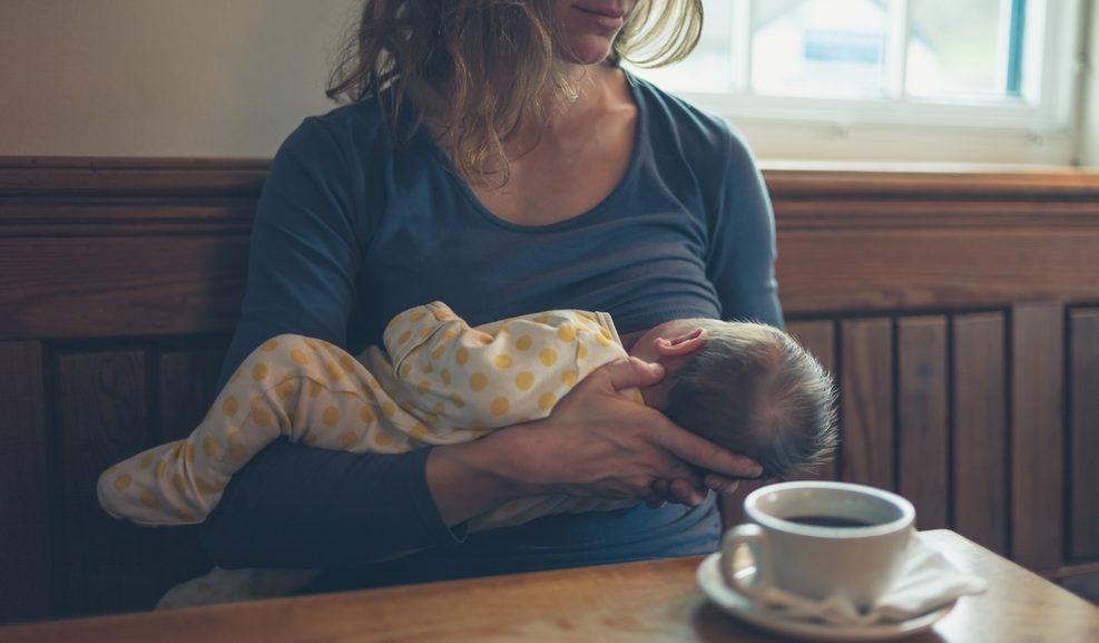 Moms know when it's time to eat, your baby doesn't care where you are! Check out this funny video by What's Up Moms about breastfeeding in public.