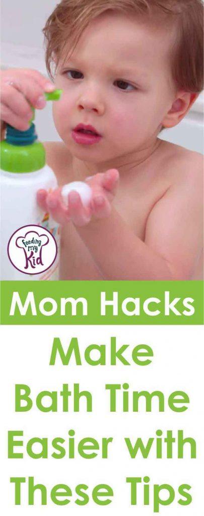 Bath time can be a struggle. Check out these mom hacks from What's Up Moms that will make bath time so much less stressful.