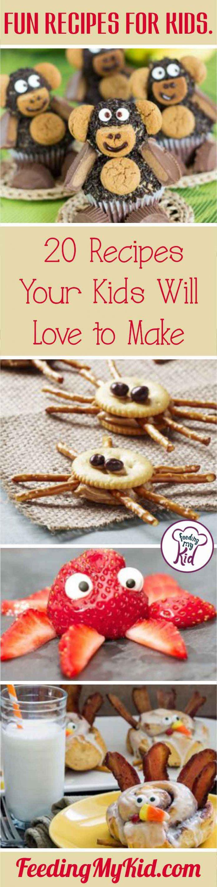 Recipes for Kids. 20 Recipes Your Kids Will Love to Make