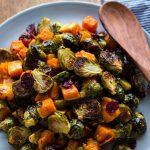roasted-brussels-sprouts-and-squash-with-dried-cranberries-and-dijon-vinaigrette-5