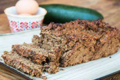 Zucchini bread is so easy to make and it comes out delicious each time! This recipe is full of fiber and healthy goodness.