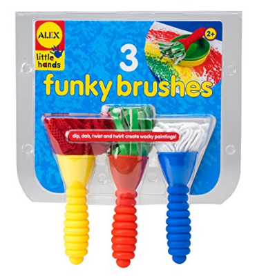 Alex Toys Little Hands 3 Funky Brushes