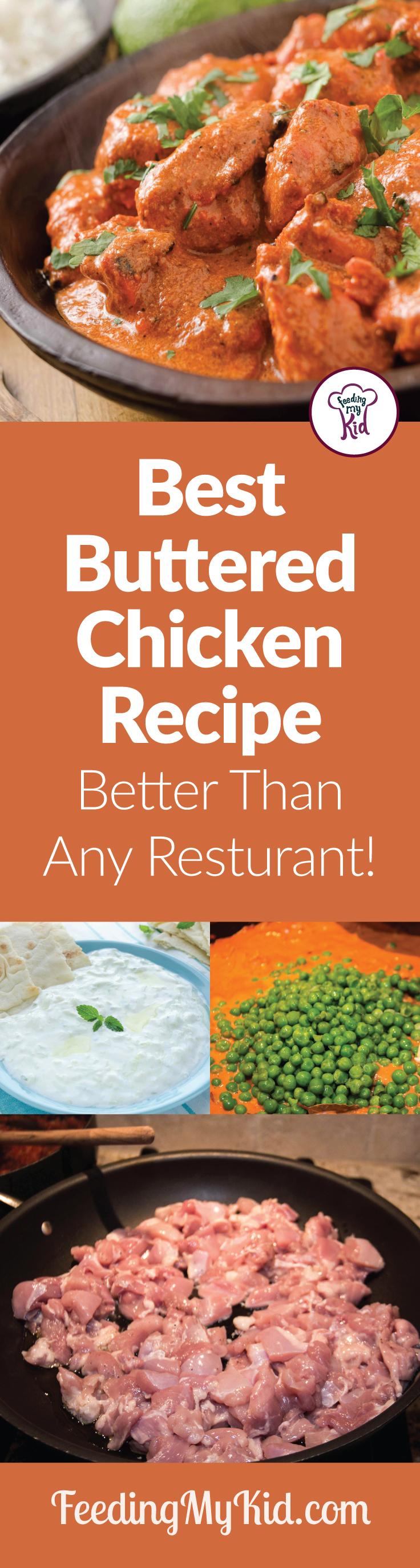 Best Buttered Chicken Recipe