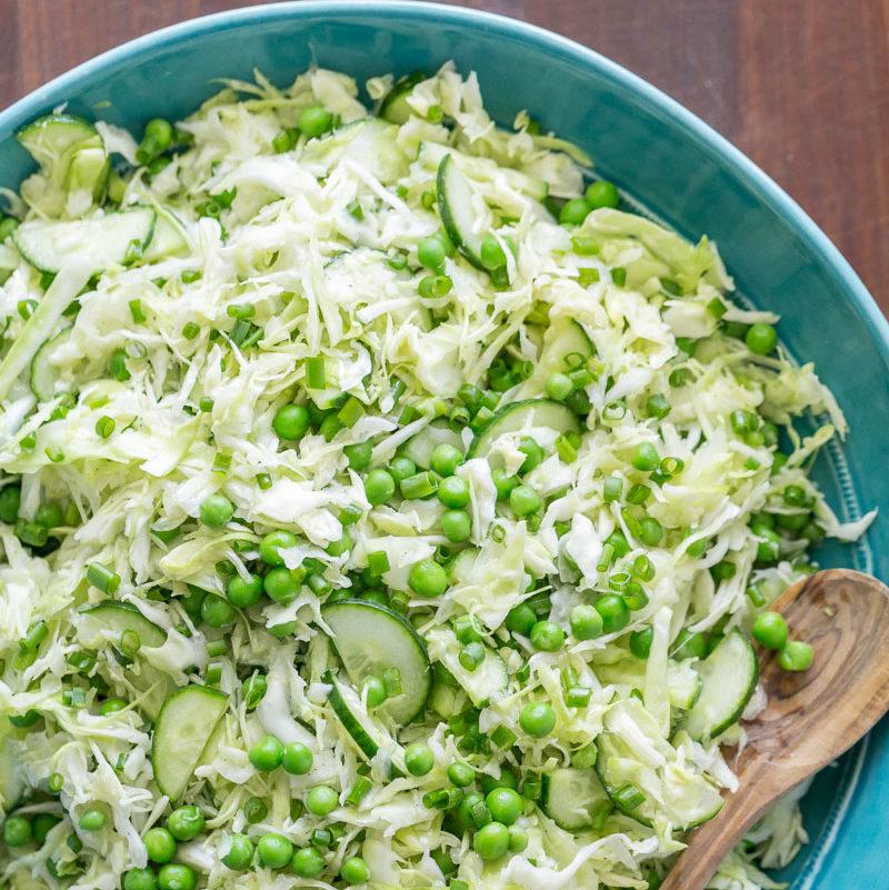 Cabbage and Pea Salad