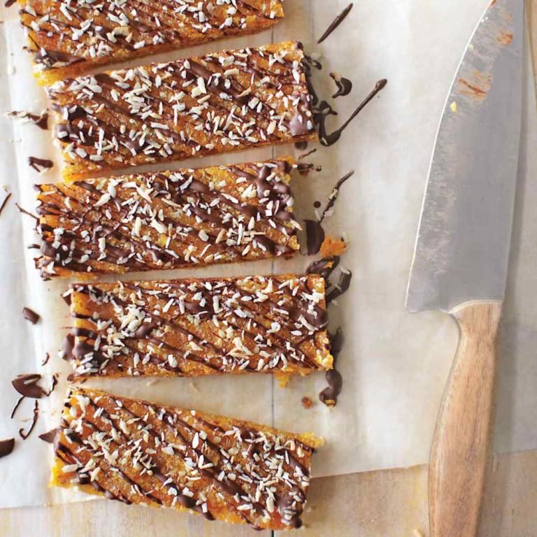 Chocolate Apricot Nut Bars