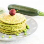 Green Peas Zucchini Sweet Pancakes