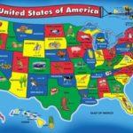 Melissa and Doug USA Map Floor Puzzle