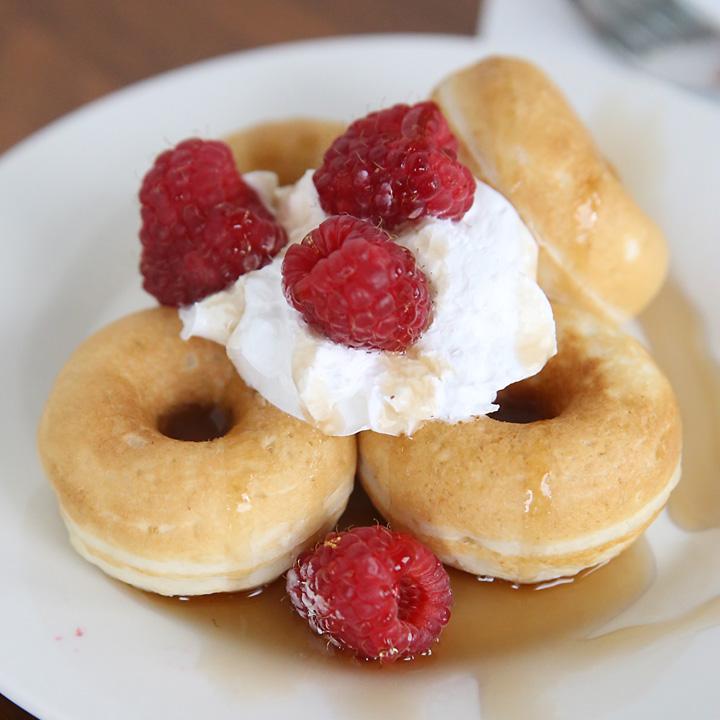 Mini Pancake Donuts