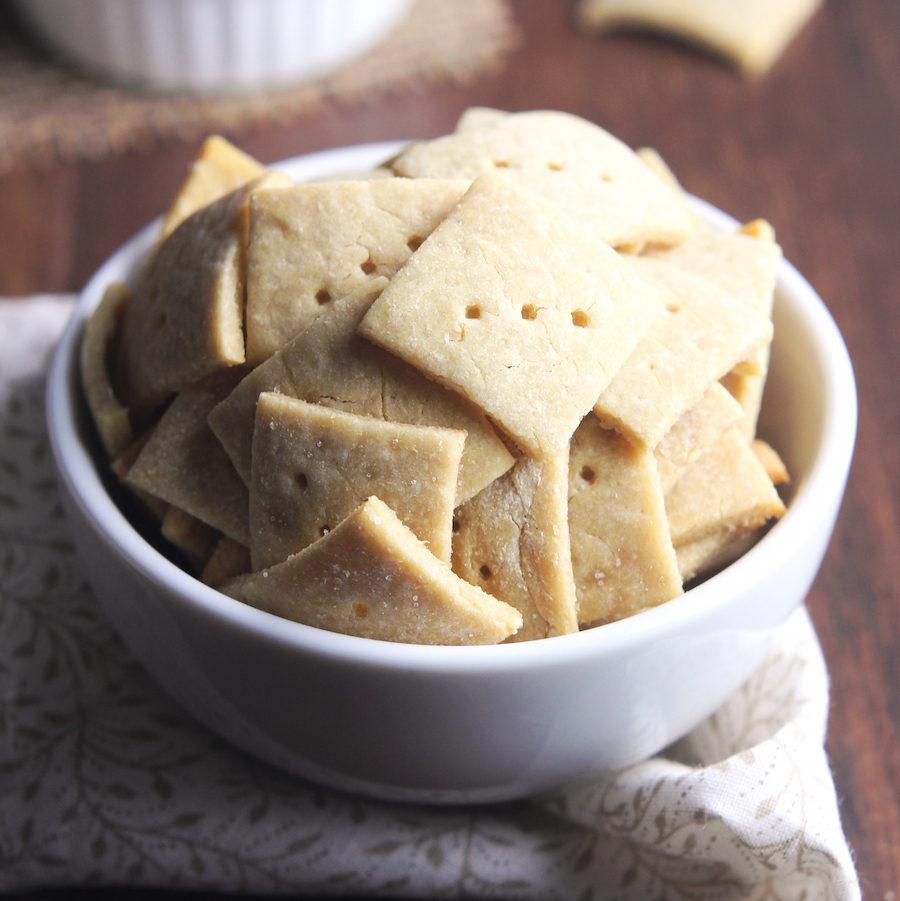 Simple Quinoa Crackers