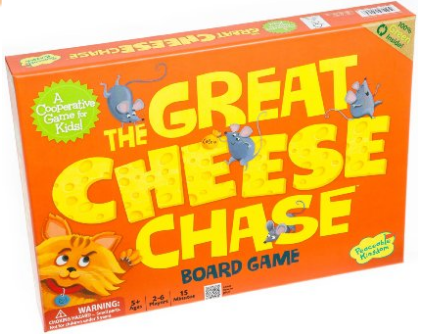 The Great Cheese Chase Award Winning Cooperative Game for Kids