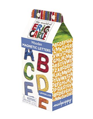The World of Eric Carle Uppercase Letters Wooden Magnetic Set