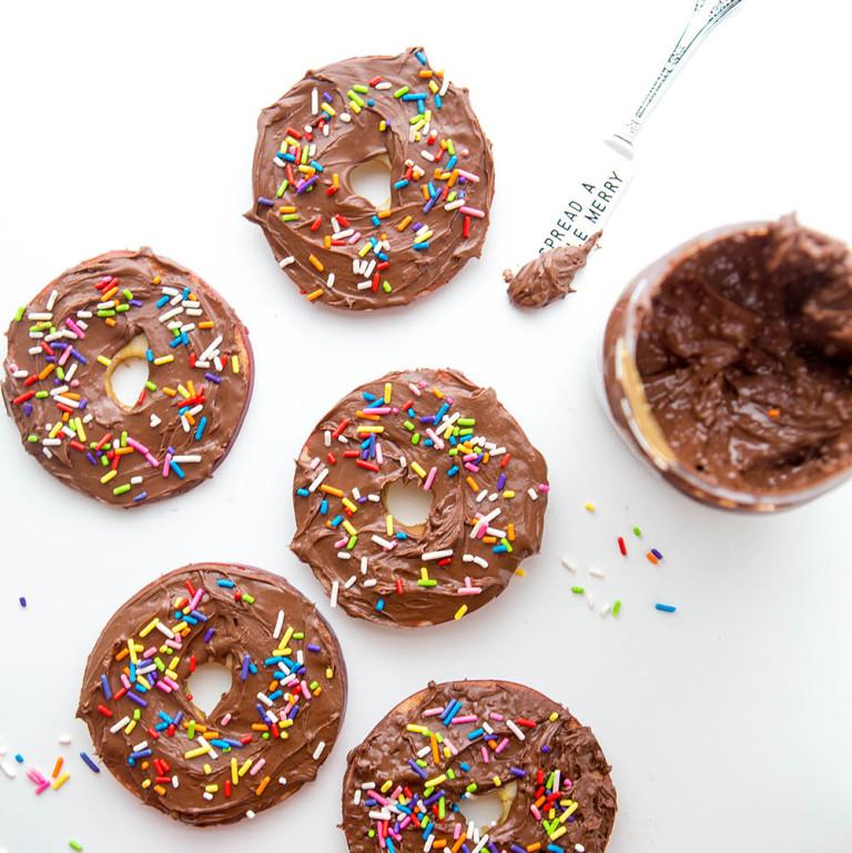 Turn Apple Slices Into Donuts