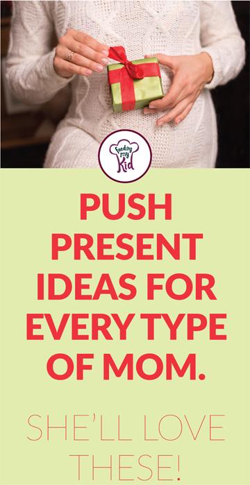 Need some creative push present ideas? This list has them! From ideas for the tech mom to the crafty mom, she'll love these gifts.