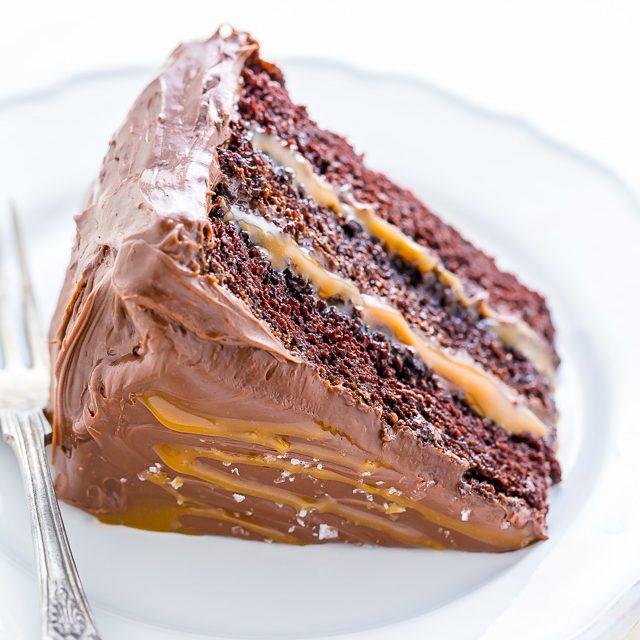 Salted Caramel Chocolate Cake