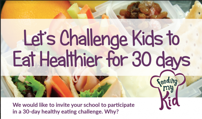 Take the 30 Day Healthy Eating Challenge with Your Kids