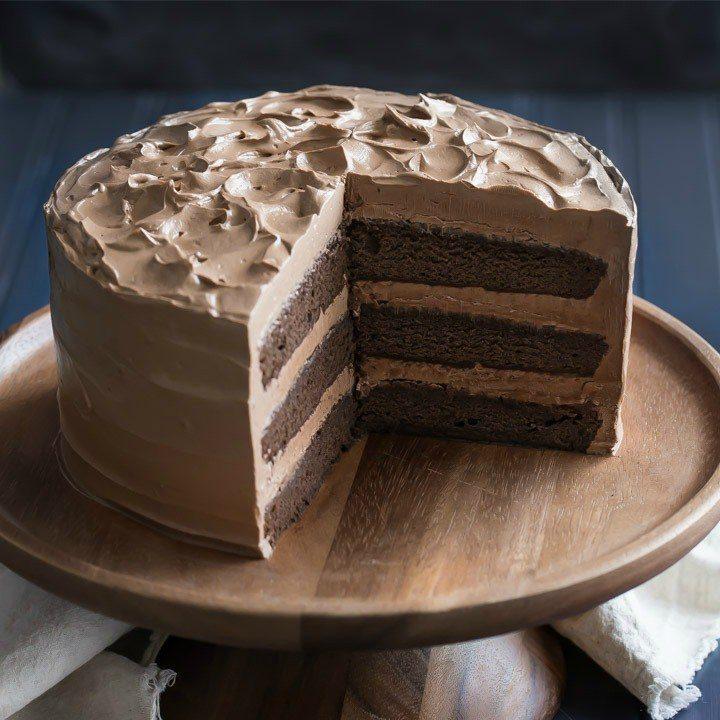 The Best Homemade Chocolate Cake