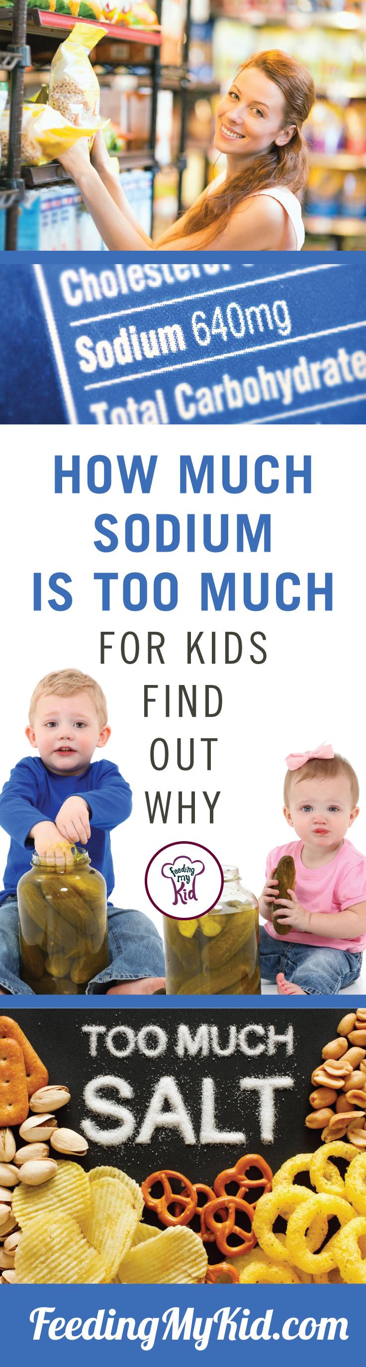 What is your child's daily sodium intake? Is it too much? Find out in this article. Solutions and tips on how to eat better.
